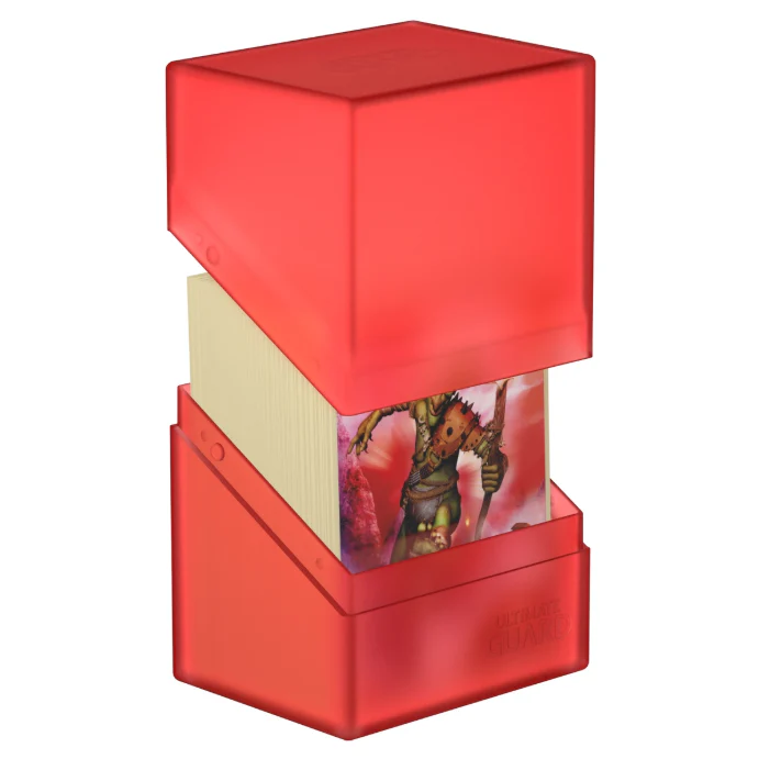 Ultimate Guard Boulder Deck Case 80+ Standard Size Ruby Deck Box - Image 6