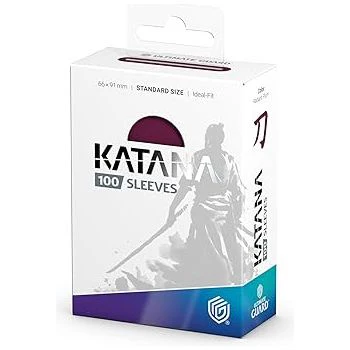 Ultimate Guard Katana Standard Size Sleeves Radiant Plum