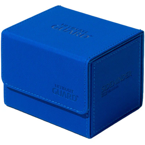 Ultimate Guard Sidewinder Deck Case 100+ Xenoskin Standard Size Monocolor Blue Deck Box - Image 3
