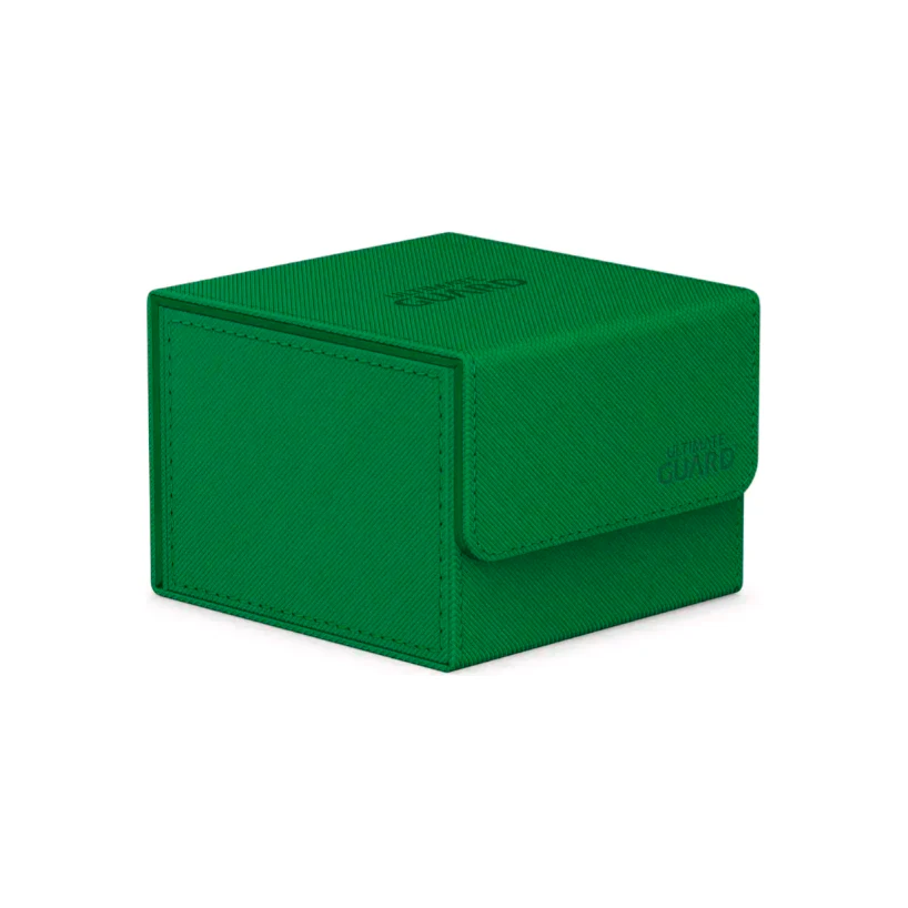 Ultimate Guard Sidewinder Deck Case 100+ Xenoskin Standard Size Monocolor Green Deck Box - Image 2
