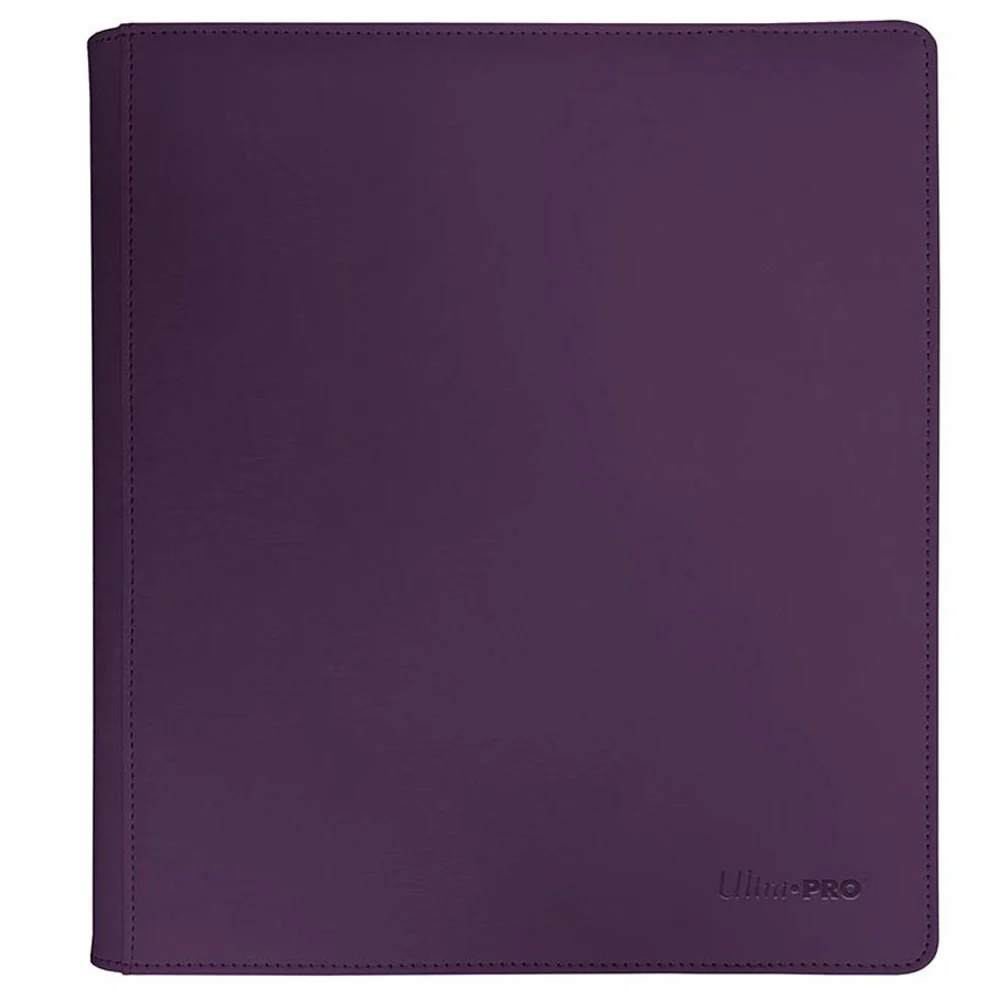 ULTRA PRO BINDER - Vivid Zip PRO-Binder - 12PKT- Midnight Plum