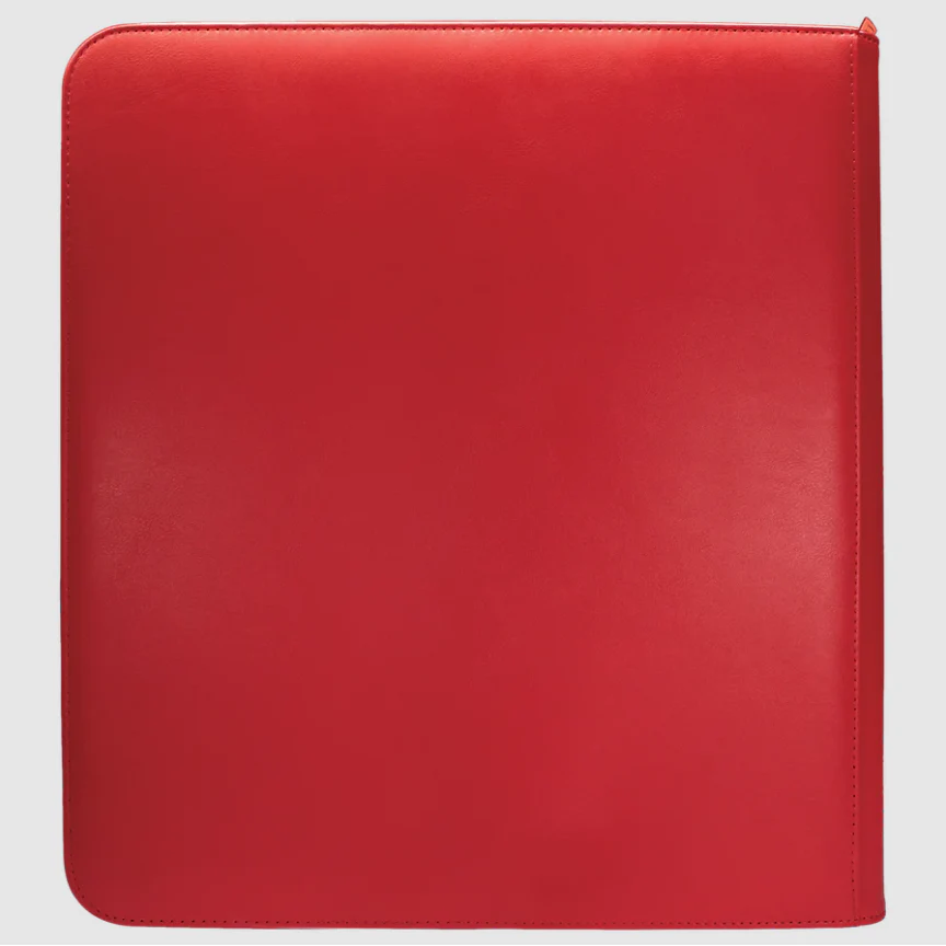 ULTRA PRO BINDER - Vivid Zip PRO-Binder - 12PKT- Red - Image 3