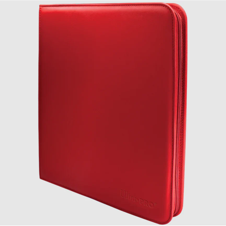 ULTRA PRO BINDER - Vivid Zip PRO-Binder - 12PKT- Red - Image 4