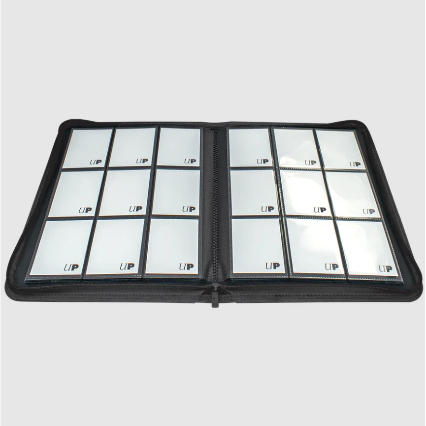 ULTRA PRO BINDER - Vivid Zip PRO-Binder - 9PKT- Black - Image 2