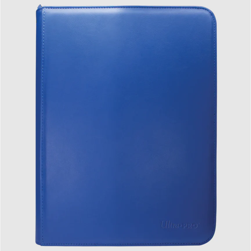 ULTRA PRO BINDER - Vivid Zip PRO-Binder - 9PKT- Blue