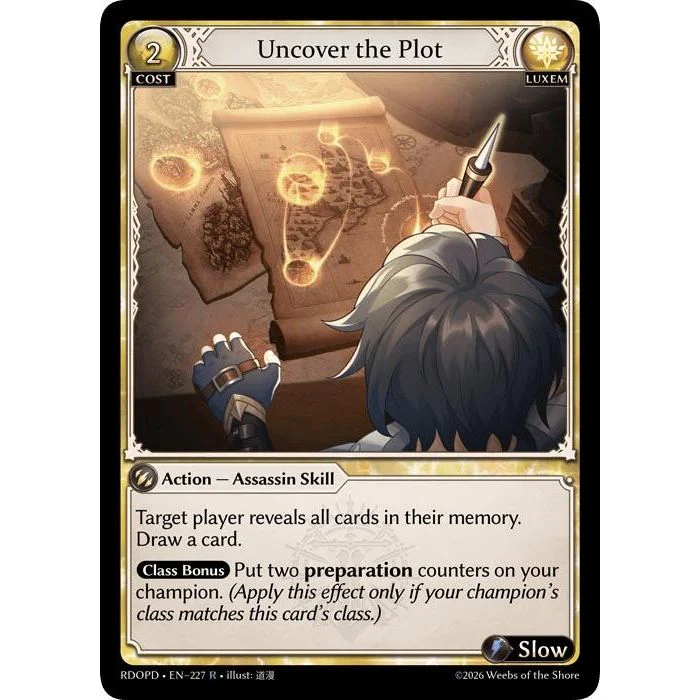 Uncover the Plot (227) (Radiant Origins: Pantheon)