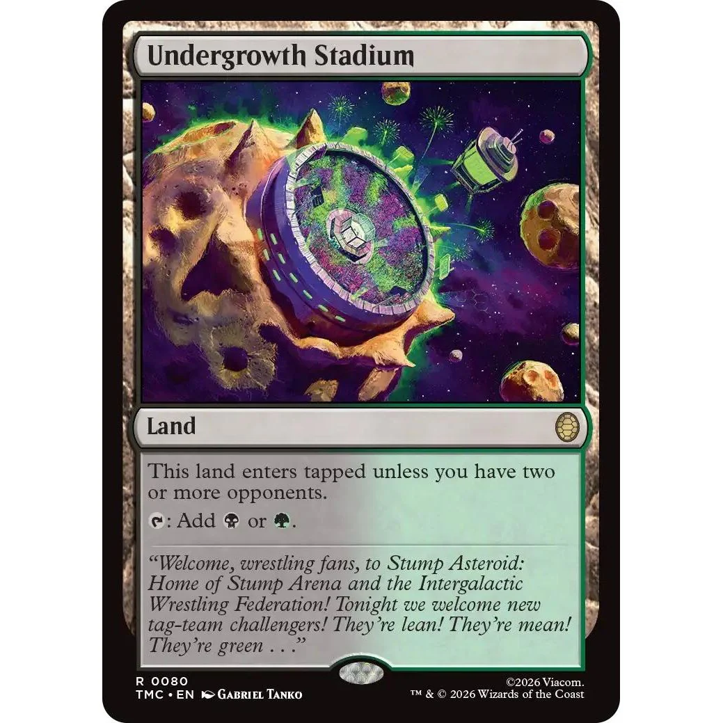 Undergrowth Stadium (80) (Teenage Mutant Ninja Turtles)