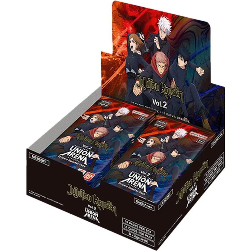 Union Arena - Jujutsu Kaisen Vol. 2 Booster Box UEX02BT - ENGLISH