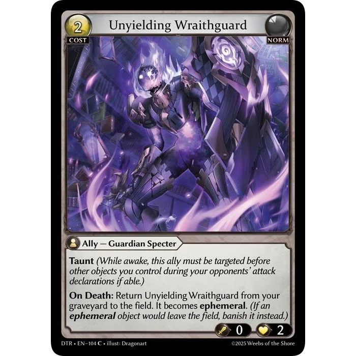 Unyielding Wraithguard (104) (Distorted Reflections)