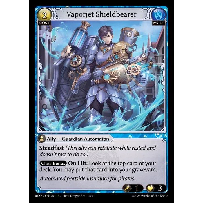 Vaporjet Shieldbearer (251) (Radiant Origins)