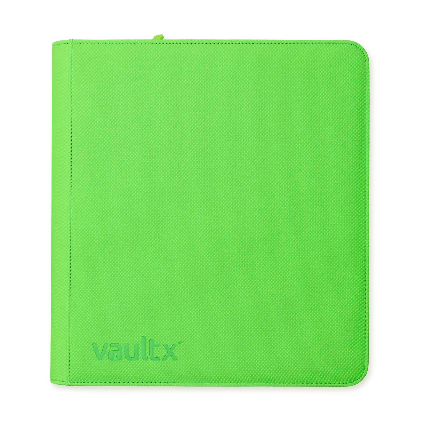 Vaultx - 12-Pocket Exo-Tec® Zip Binder - Special Edition Neon Green - Image 2