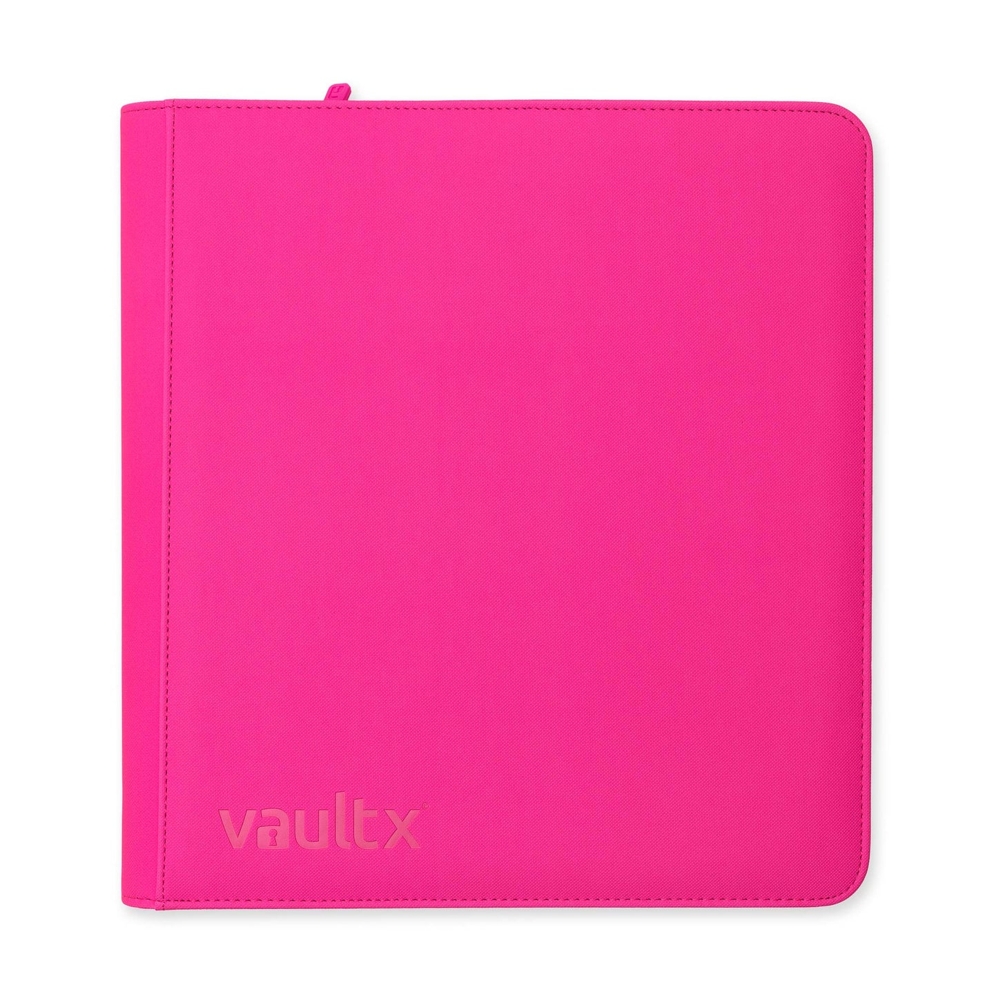 Vaultx - 12-Pocket Exo-Tec® Zip Binder - Special Edition Neon Pink - Image 2