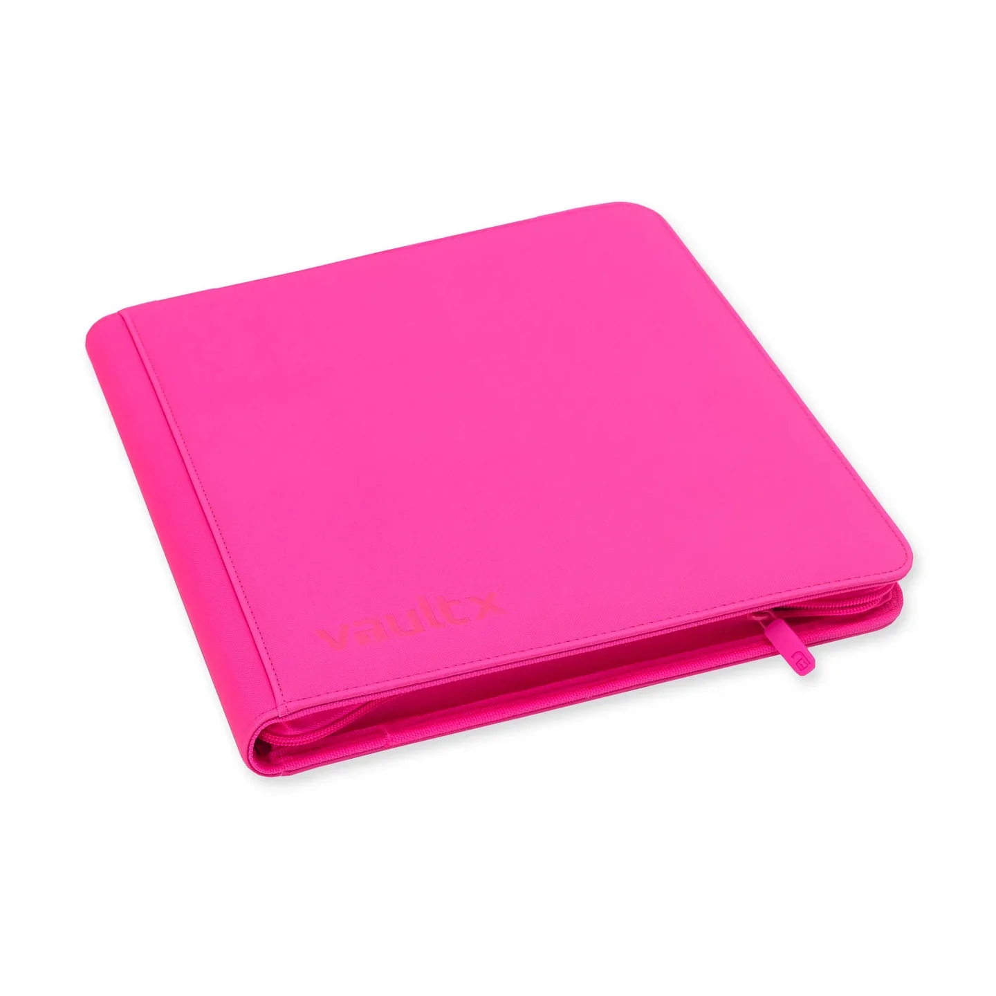Vaultx - 12-Pocket Exo-Tec® Zip Binder - Special Edition Neon Pink - Image 5