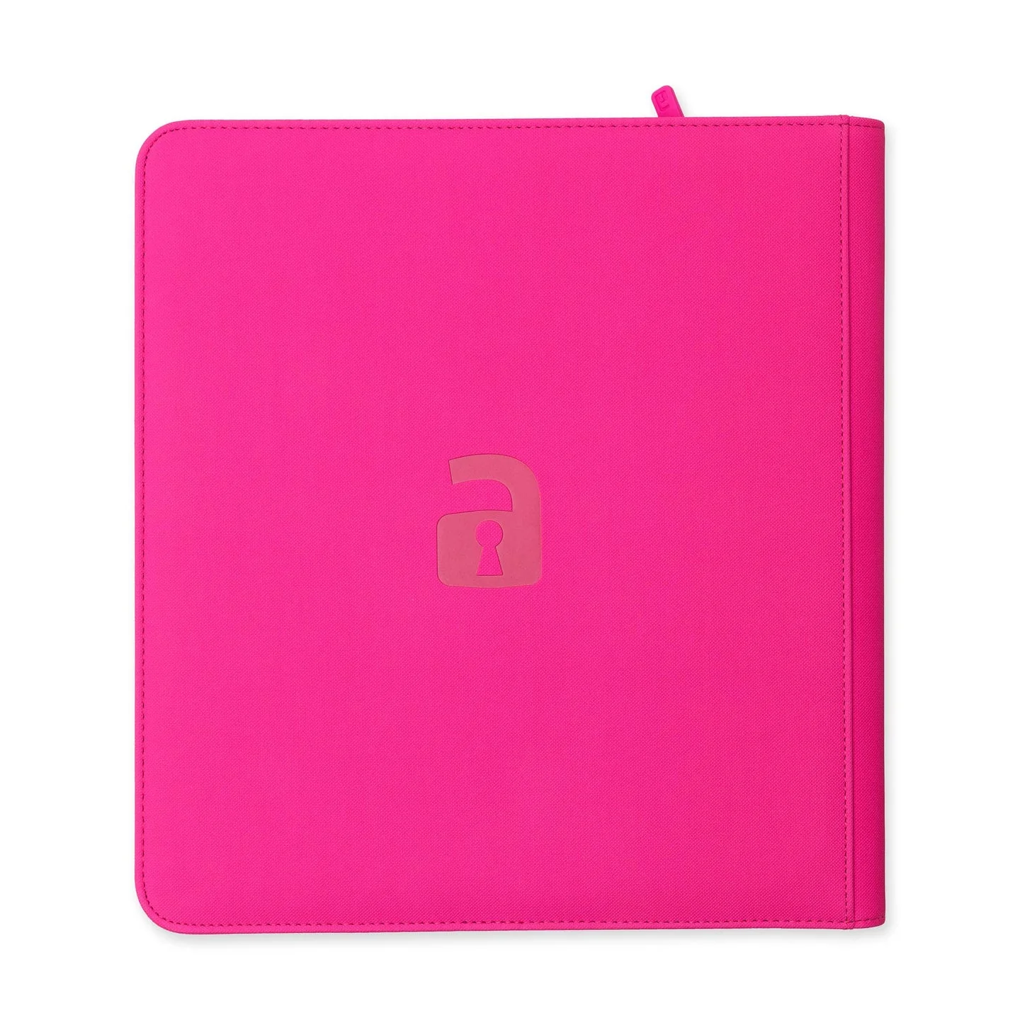 Vaultx - 12-Pocket Exo-Tec® Zip Binder - Special Edition Neon Pink - Image 7