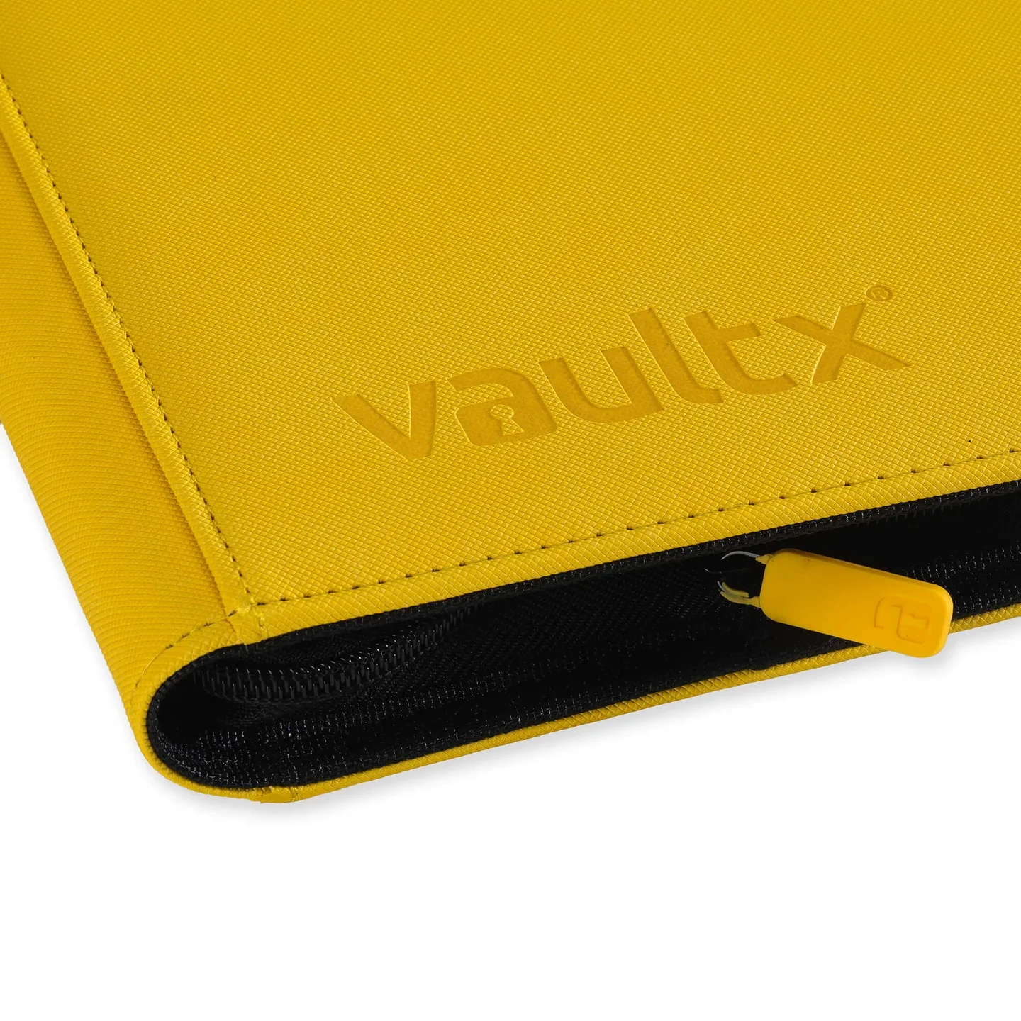 Vaultx - 12-Pocket Exo-Tec® Zip Binder - Sunrise Yellow - Image 3