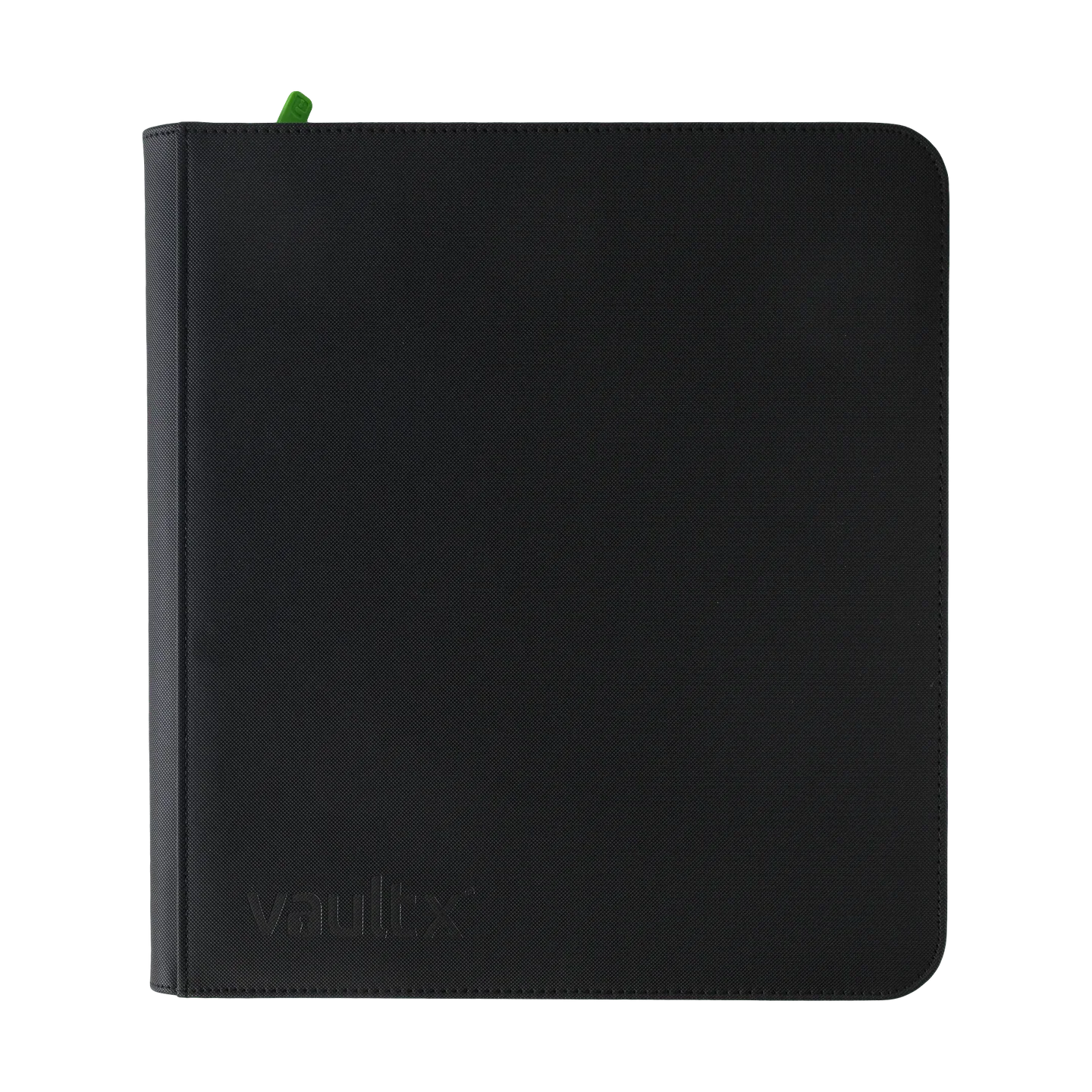 Vaultx - 12-Pocket Exo-Tec® Zip Binder XL - Signature Black