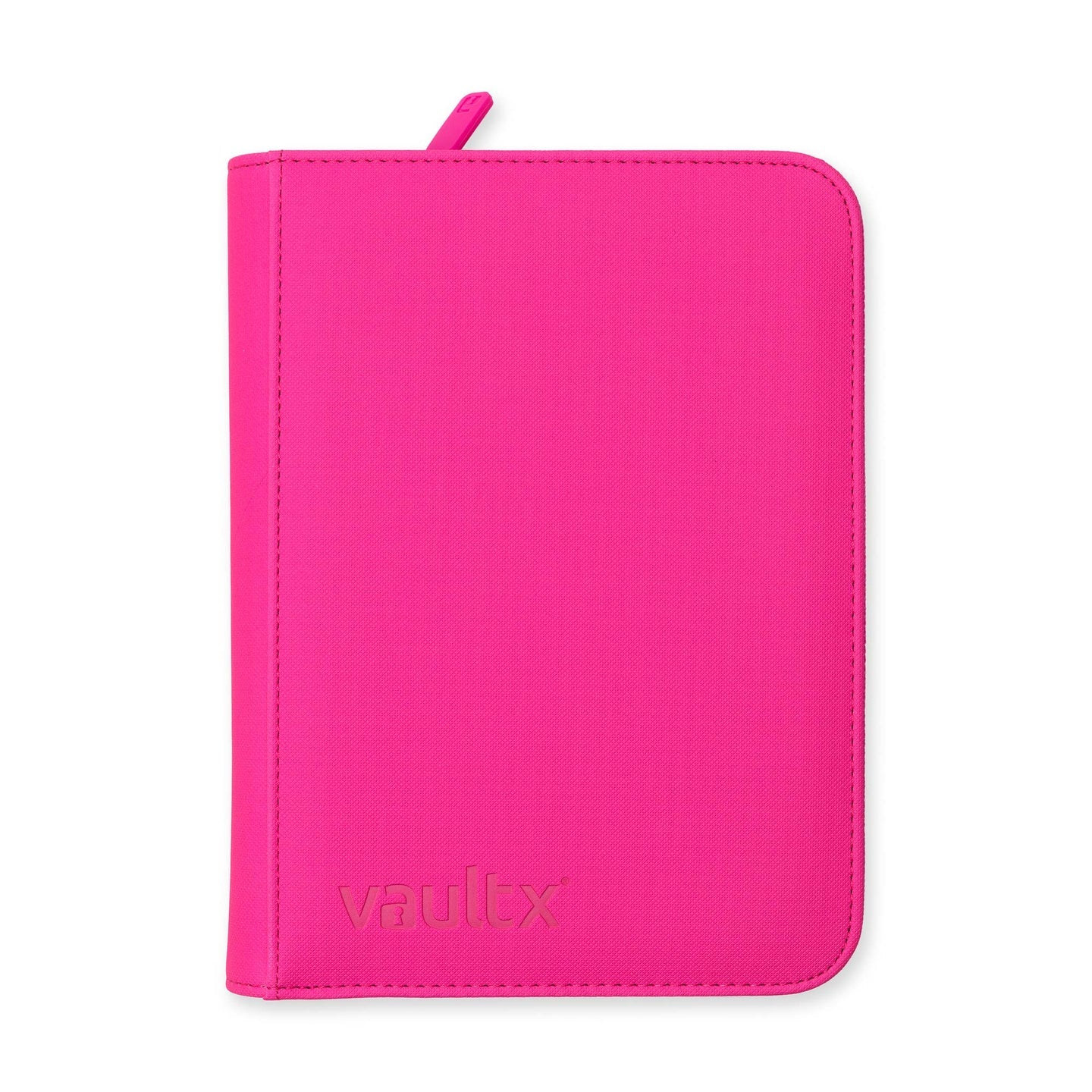 Vaultx - 4-Pocket Exo-Tec® Zip Binder - Special Edition Neon Pink - Image 2