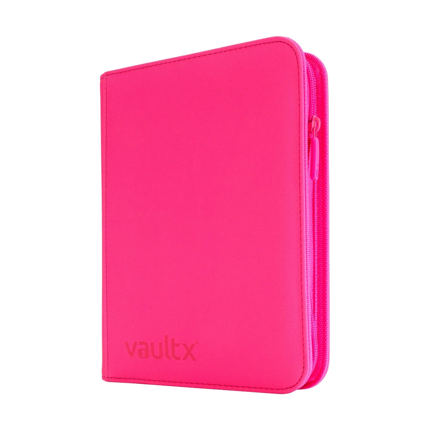 Vaultx - 4-Pocket Exo-Tec® Zip Binder - Special Edition Neon Pink - Image 3