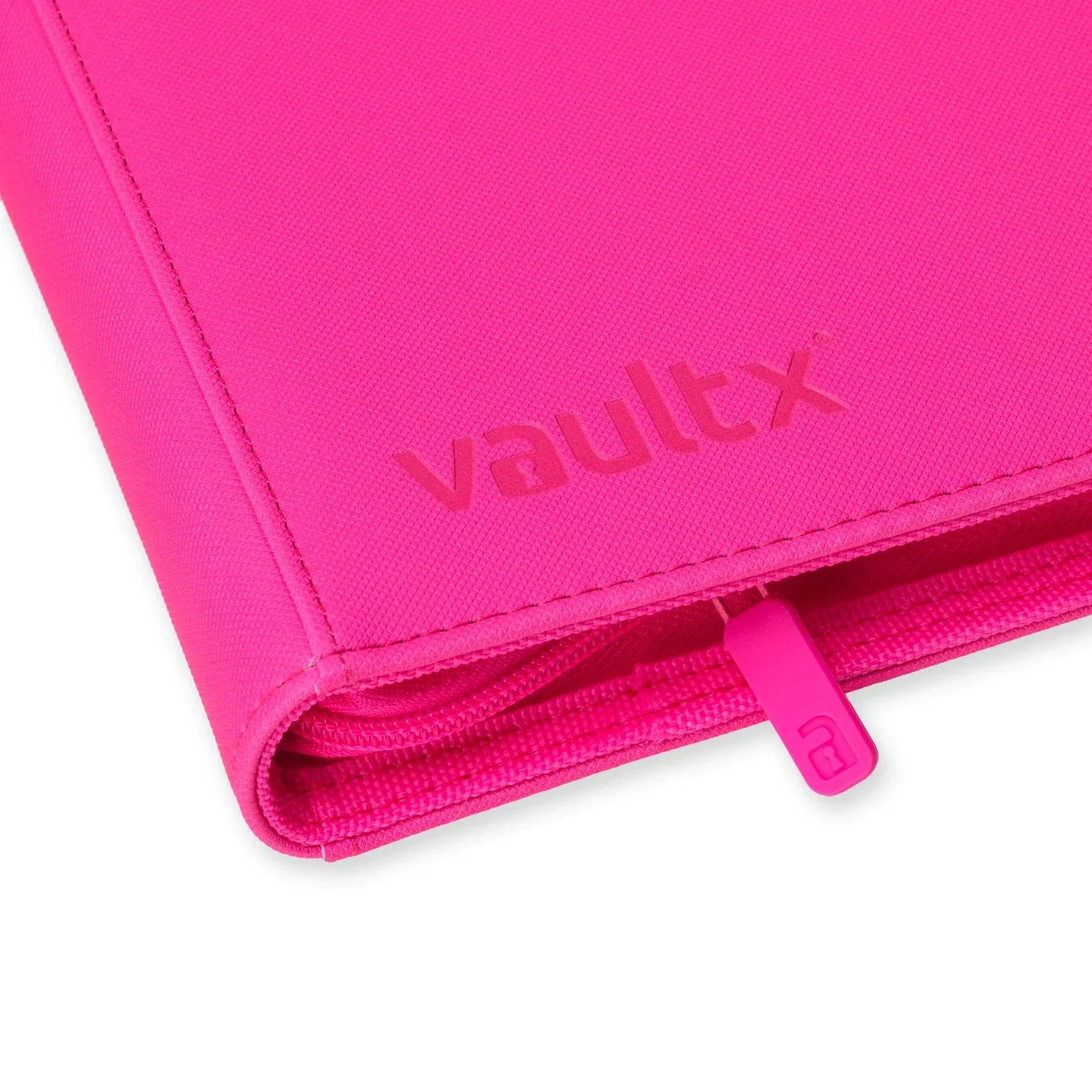 Vaultx - 4-Pocket Exo-Tec® Zip Binder - Special Edition Neon Pink - Image 5