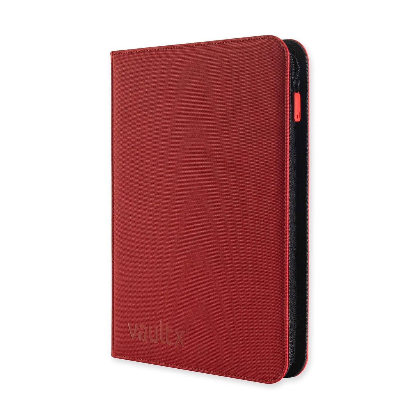Vaultx - 9-Pocket Exo-Tec® Zip Binder - Fire Red - Image 2