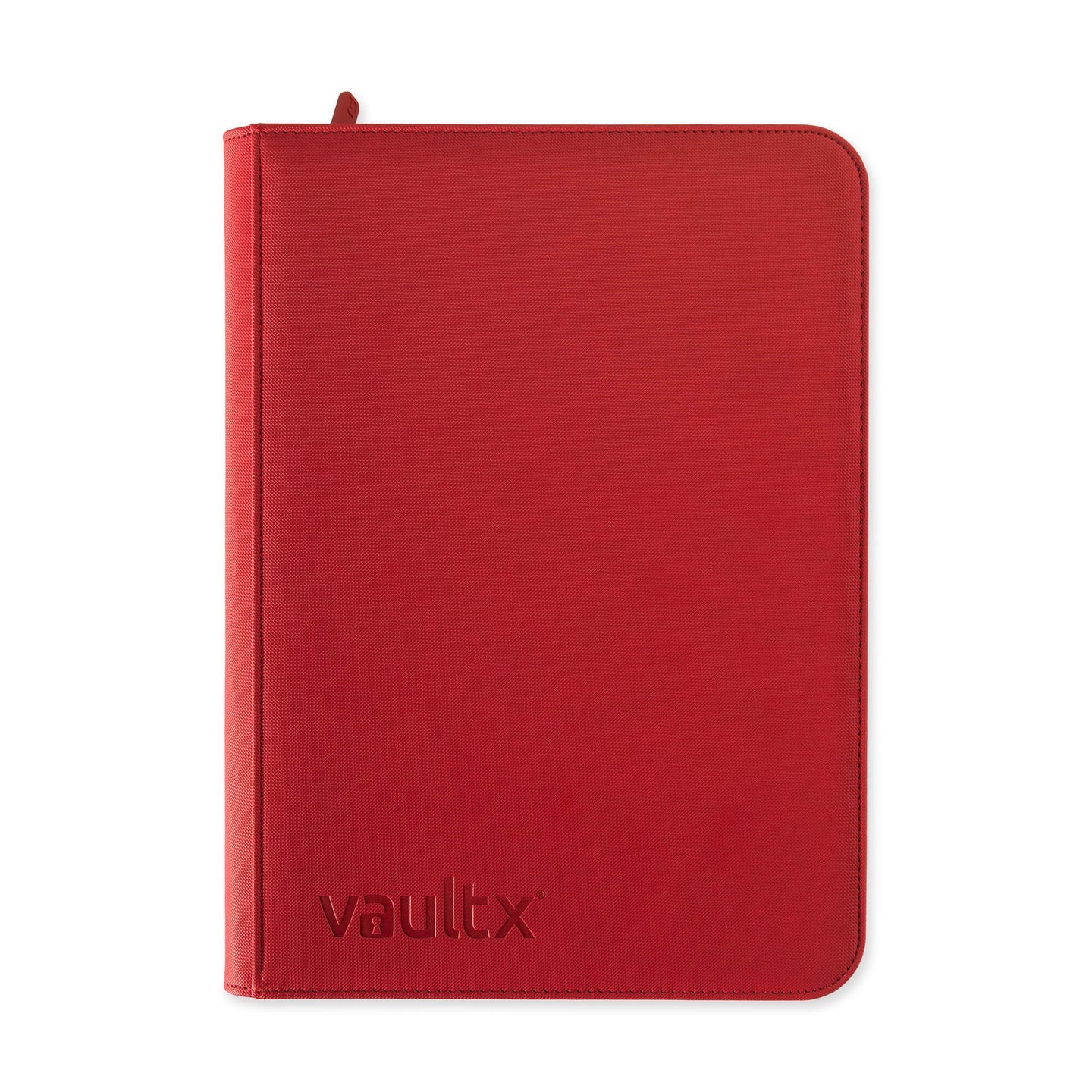 Vaultx - 9-Pocket Exo-Tec® Zip Binder - Fire Red - Image 5