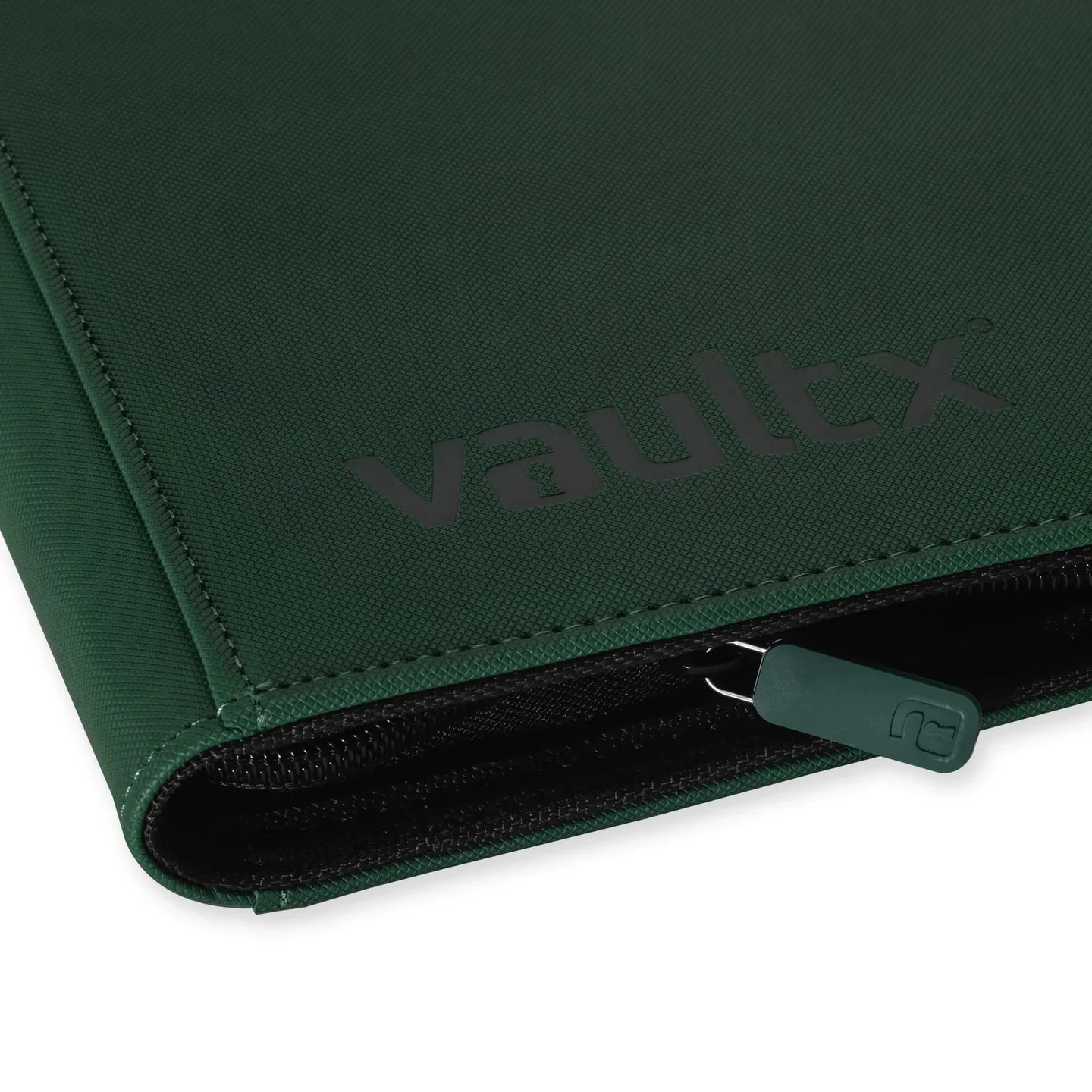 Vaultx - 9-Pocket Exo-Tec® Zip Binder - Forest Green - Image 4