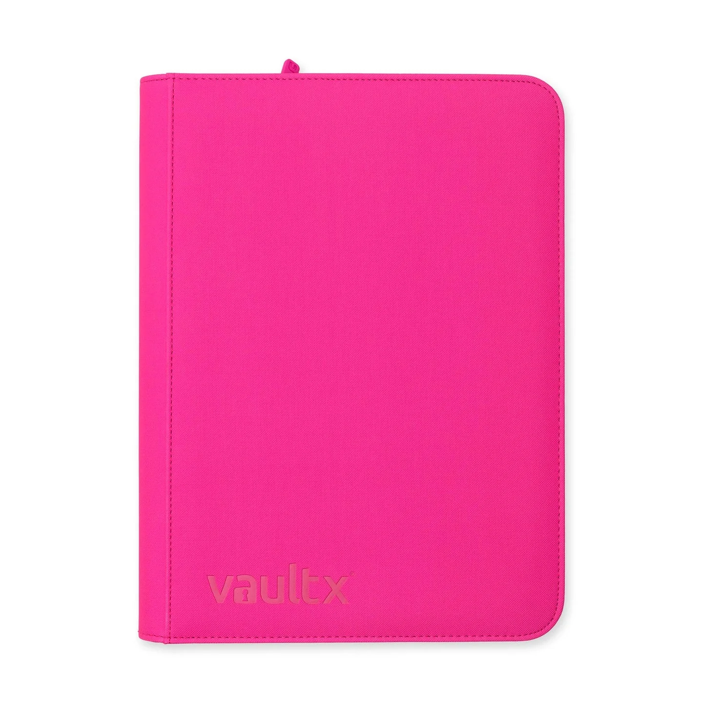 Vaultx - 9-Pocket Exo-Tec® Zip Binder - Special Edition Neon Pink - Image 2