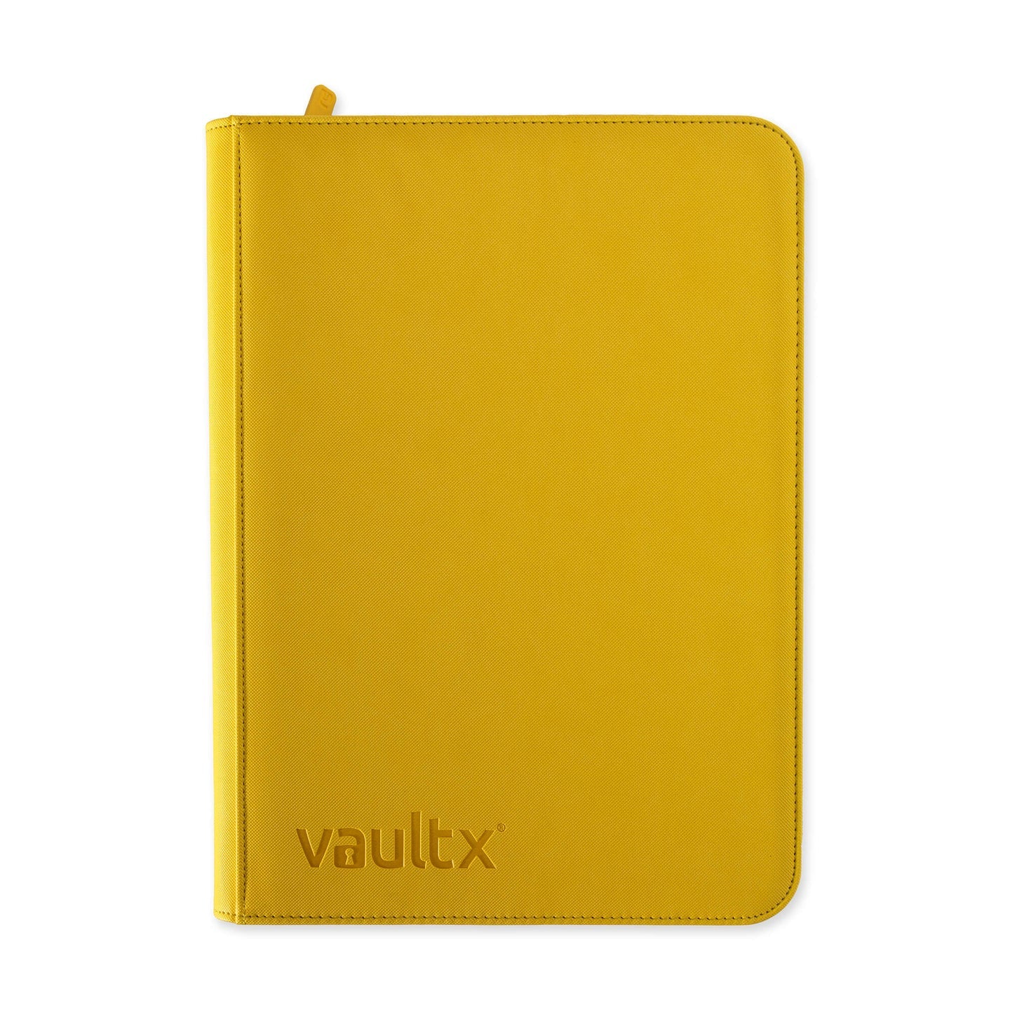 Vaultx - 9-Pocket Exo-Tec® Zip Binder - Sunrise Yellow