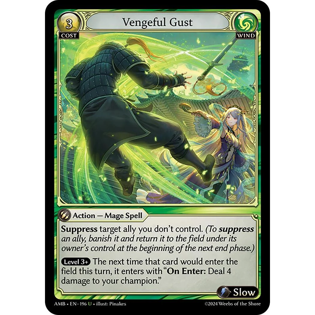 Vengeful Gust (196) (Mortal Ambition)