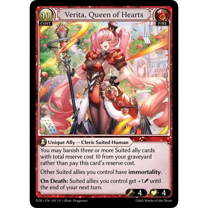 Verita, Queen of Hearts (141) (Distorted Reflections)