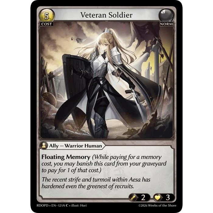 Veteran Soldier (121A) (121A) (Radiant Origins: Pantheon)