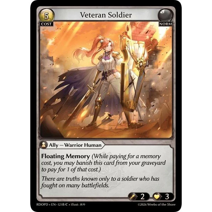 Veteran Soldier (121B) (121B) (Radiant Origins: Pantheon)