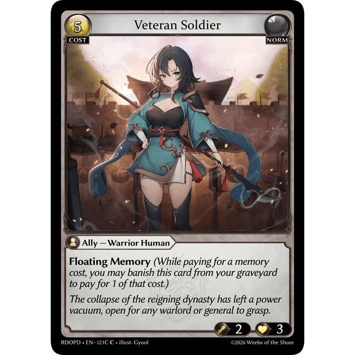 Veteran Soldier (121C) (121C) (Radiant Origins: Pantheon)