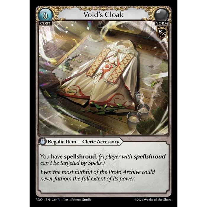 Void's Cloak (029) (Radiant Origins)