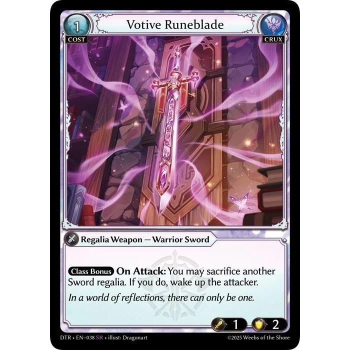 Votive Runeblade (038) (Distorted Reflections)