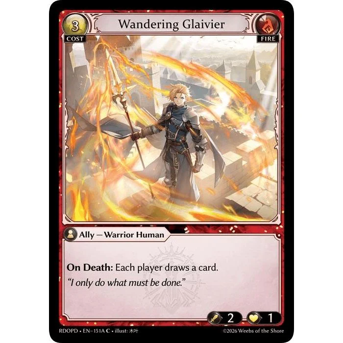 Wandering Glaivier (151A) (151A) (Radiant Origins: Pantheon)