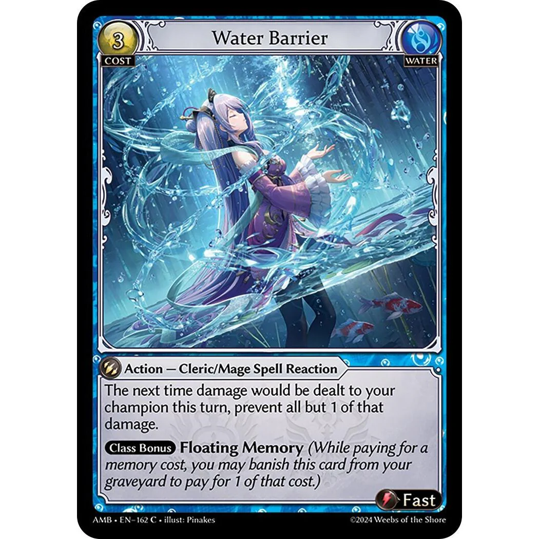 Water Barrier (162) (Mortal Ambition)