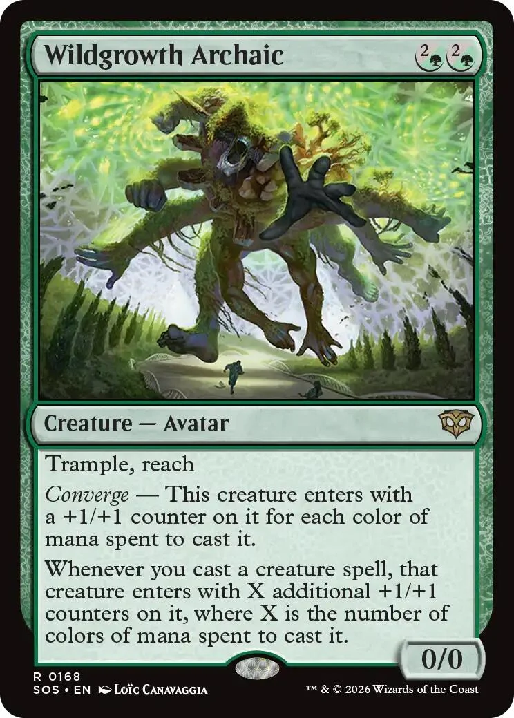 Wildgrowth Archaic (168) (Secrets of Strixhaven)
