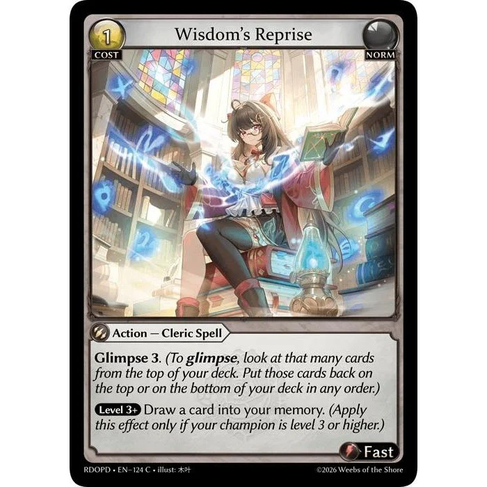 Wisdom's Reprise (124) (Radiant Origins: Pantheon)