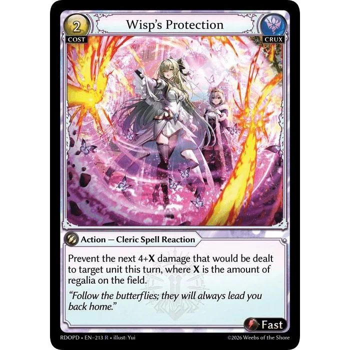 Wisp's Protection (213) (Radiant Origins: Pantheon)