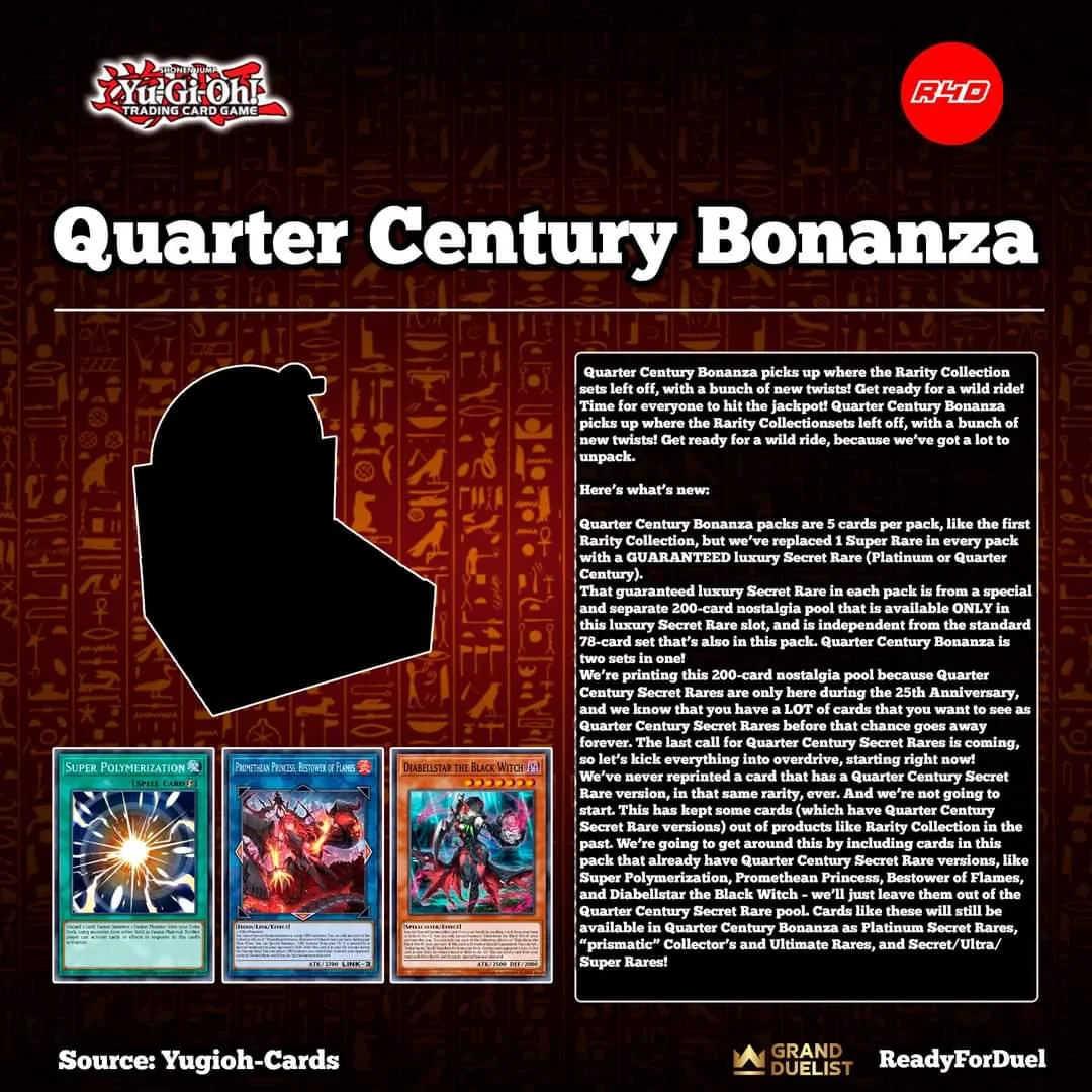 YU-GI-OH! TCG Quarter Century Bonanza Booster Box - Image 3