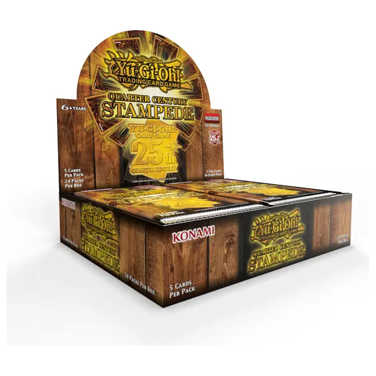 YU-GI-OH! TCG Quarter Century Stampede Booster Box