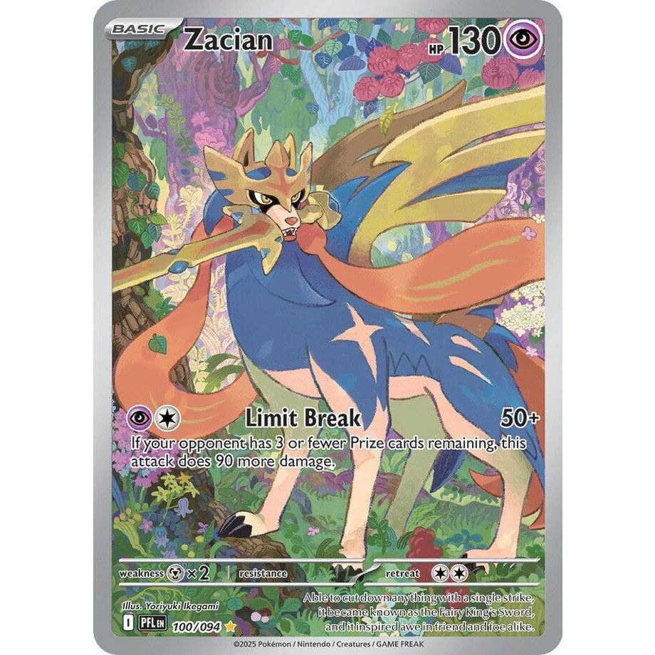 Zacian (100/094) (ME02: Phantasmal Flames)