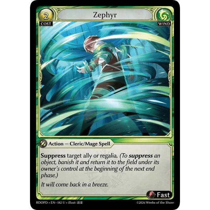 Zephyr (182) (Radiant Origins: Pantheon)