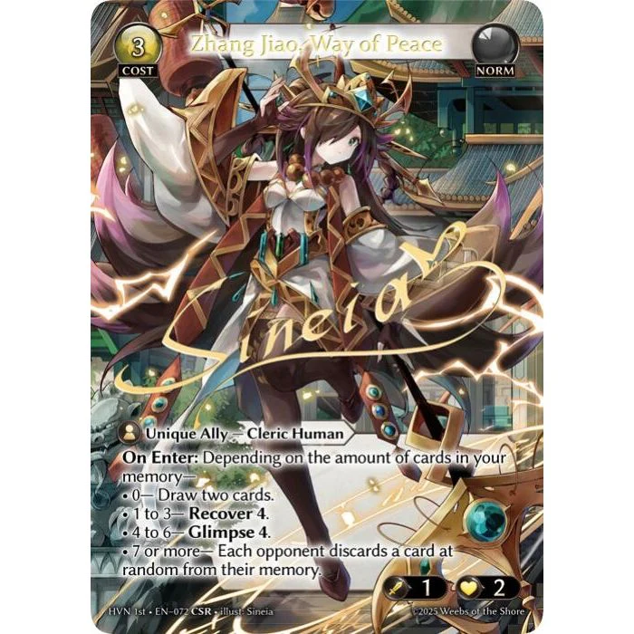 Zhang Jiao, Way of Peace (CSR) (072) (Abyssal Heaven)