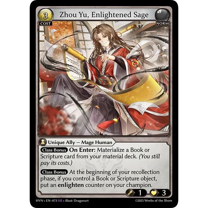 Zhou Yu, Enlightened Sage (073) (Abyssal Heaven)