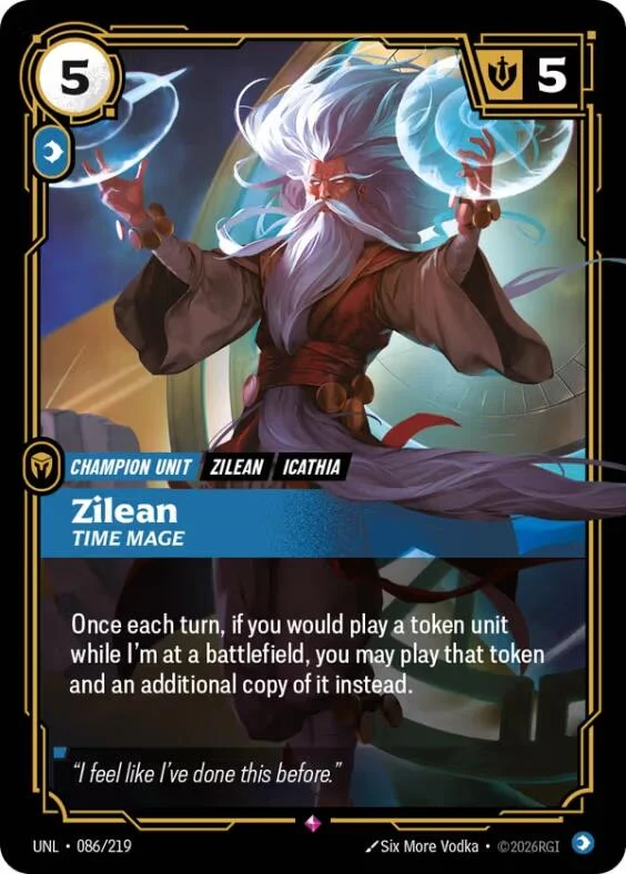 Zilean - Time Mage (086/219) (Unleashed)