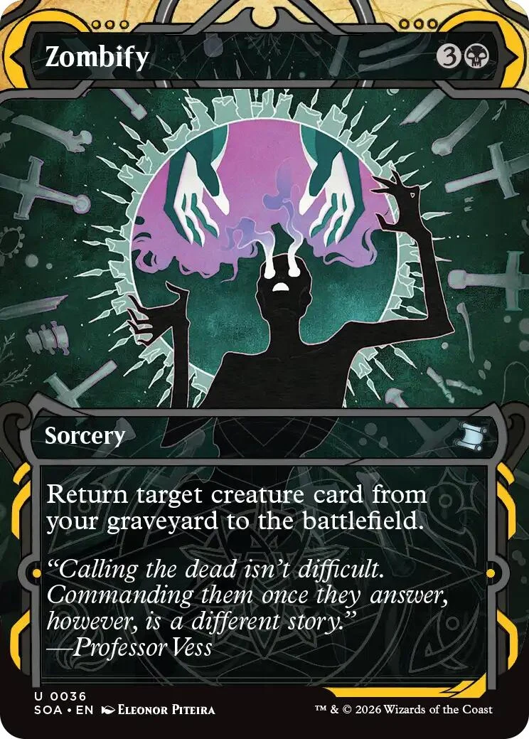 Zombify (36) (Secrets of Strixhaven: Mystical Archive)